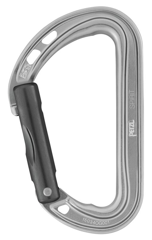Product image of Petzl Spirit Straight Gate Carabiner (image 1)