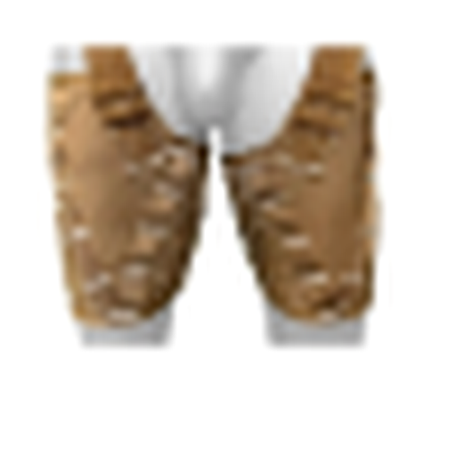 Tracers Attachable Leg Cuffs for Harness White