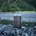 HydraPak Flux 1.5L Mammoth Grey bottle