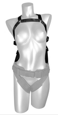 Tracers Attachable Chest Harness Woman Black