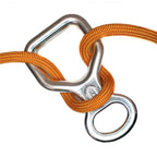 Petzl Huit Descender with rope