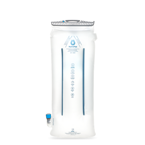 HydraPak Contour 3L Clear reservoir, back view