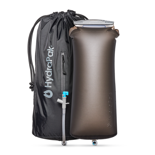 HydraPak Pioneer 10L water storage and delivery system, front view
