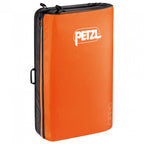 Petzl Cirro Crashpad, orange and black, folded front view